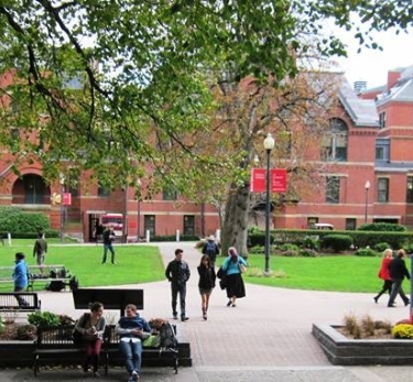 Boston University street view